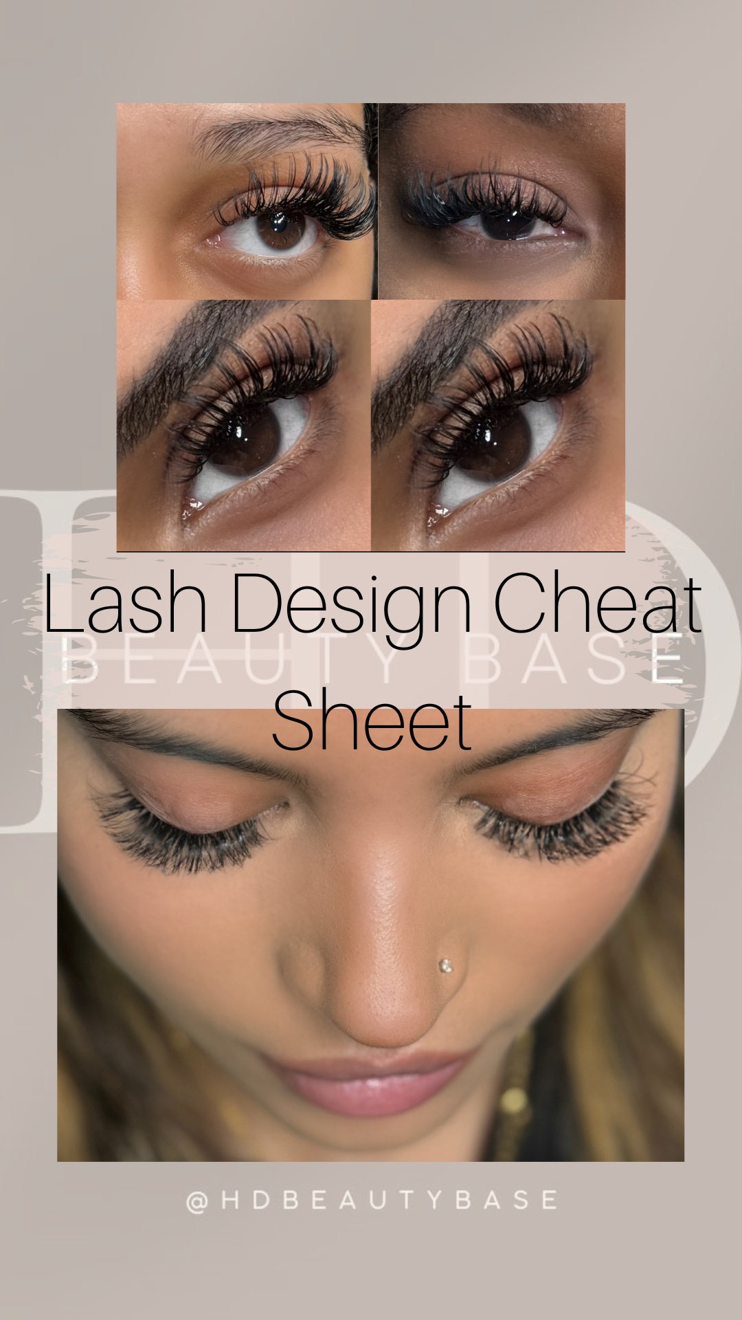 Lash Cheat Sheet